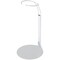 Plymor DSP-5175W White Adjustable Doll Stand, fits 10, 11, and 12 inch Dolls or Action Figures, Waist is 1.75" - 2.25" wide, 5" - 6" around